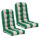 5" High Back Adirondack Chair Cushions, 49x20x5 in, Set of 1/2/4 - Eagle Peak Custom Canopy Tent