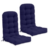 5" High Back Adirondack Chair Cushions, 49x20x5 in, Set of 1/2/4 - Eagle Peak Custom Canopy Tent