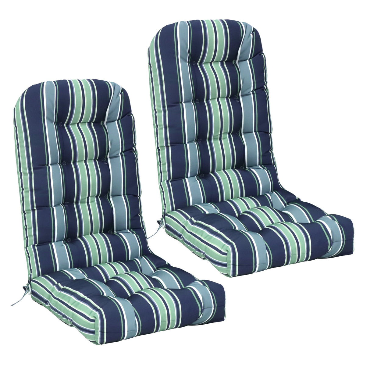 5" High Back Adirondack Chair Cushions, 49x20x5 in, Set of 1/2/4 - Eagle Peak Custom Canopy Tent