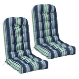 5" High Back Adirondack Chair Cushions, 49x20x5 in, Set of 1/2/4 - Eagle Peak Custom Canopy Tent