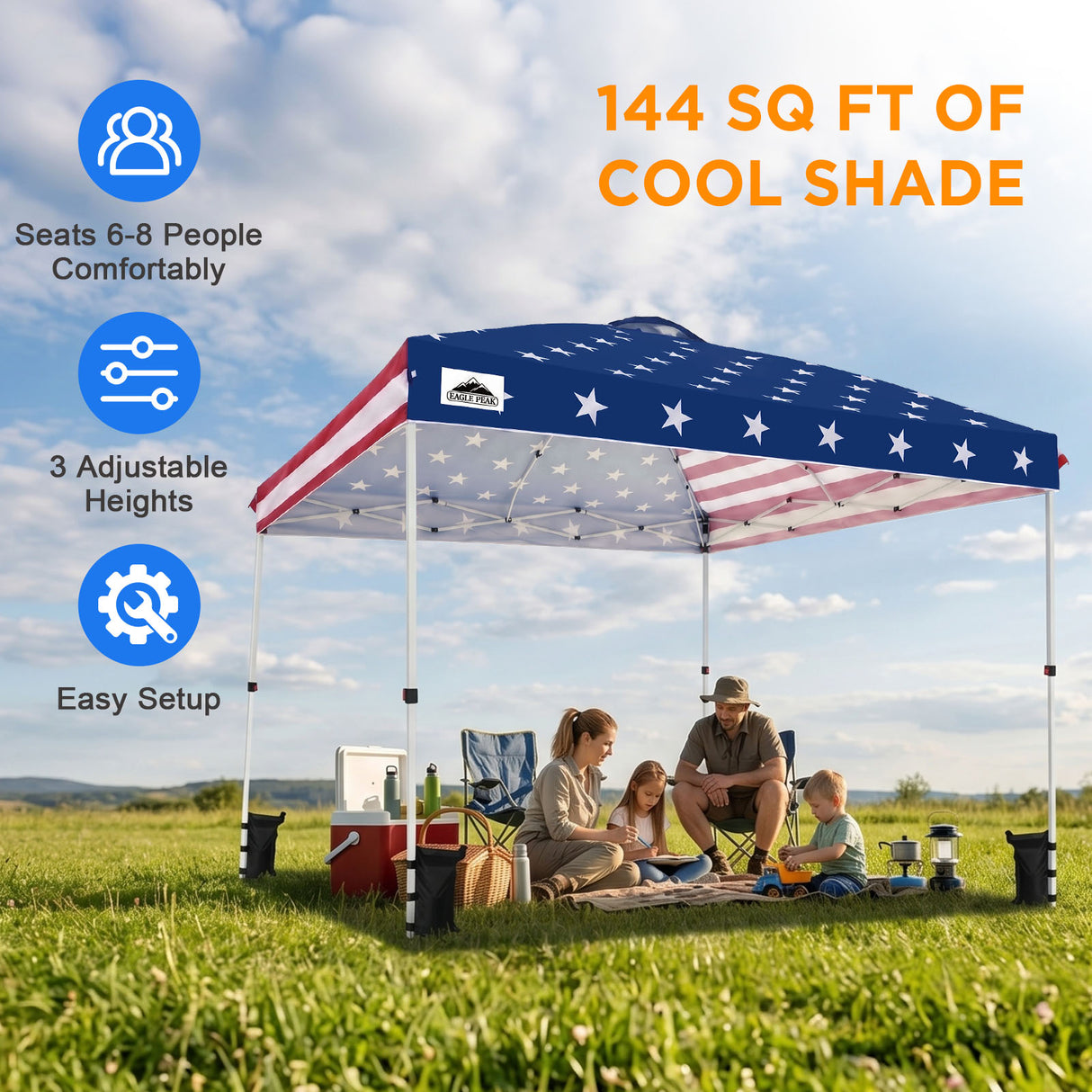 12x12 ft Pop Up Canopy Tent