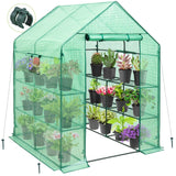 57'' x 57'' x 77'' Mini Walk - in Greenhouse - Eagle Peak Custom Canopy Tent