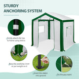 8x8 Walk In Pop Up Greenhouse
