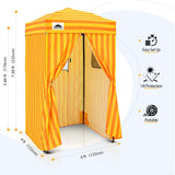 EAGLE PEAK Flex Ultra Compact 4x4 Pop-up Changing Room Canopy