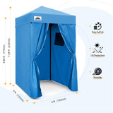 EAGLE PEAK Flex Ultra Compact 4x4 Pop-up Changing Room Canopy