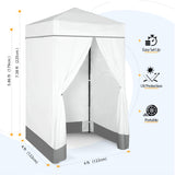 EAGLE PEAK Flex Ultra Compact 4x4 Pop-up Changing Room Canopy