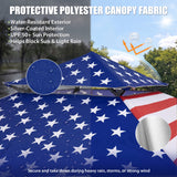 13x13 Pop Up Canopy Tent Sidewall, Extended Eaves