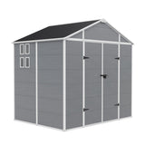 5x3/6x4/6x8/8x8/10x8 FT Outdoor Storage Shed with Floor - Eagle Peak®