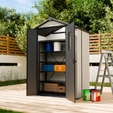 5x3/6x4/8x6/8x8 Resin Outdoor Storage Shed,Weatherproof Garden Shed - Eagle Peak®