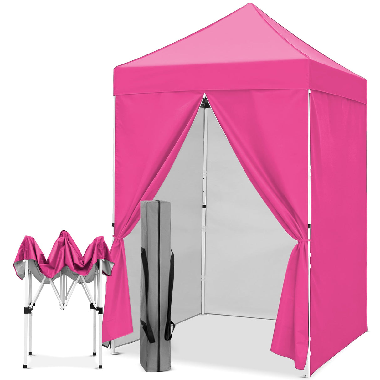 5x5 Instant Canopy with 4-Side Wall Panels - Eagle Peak®