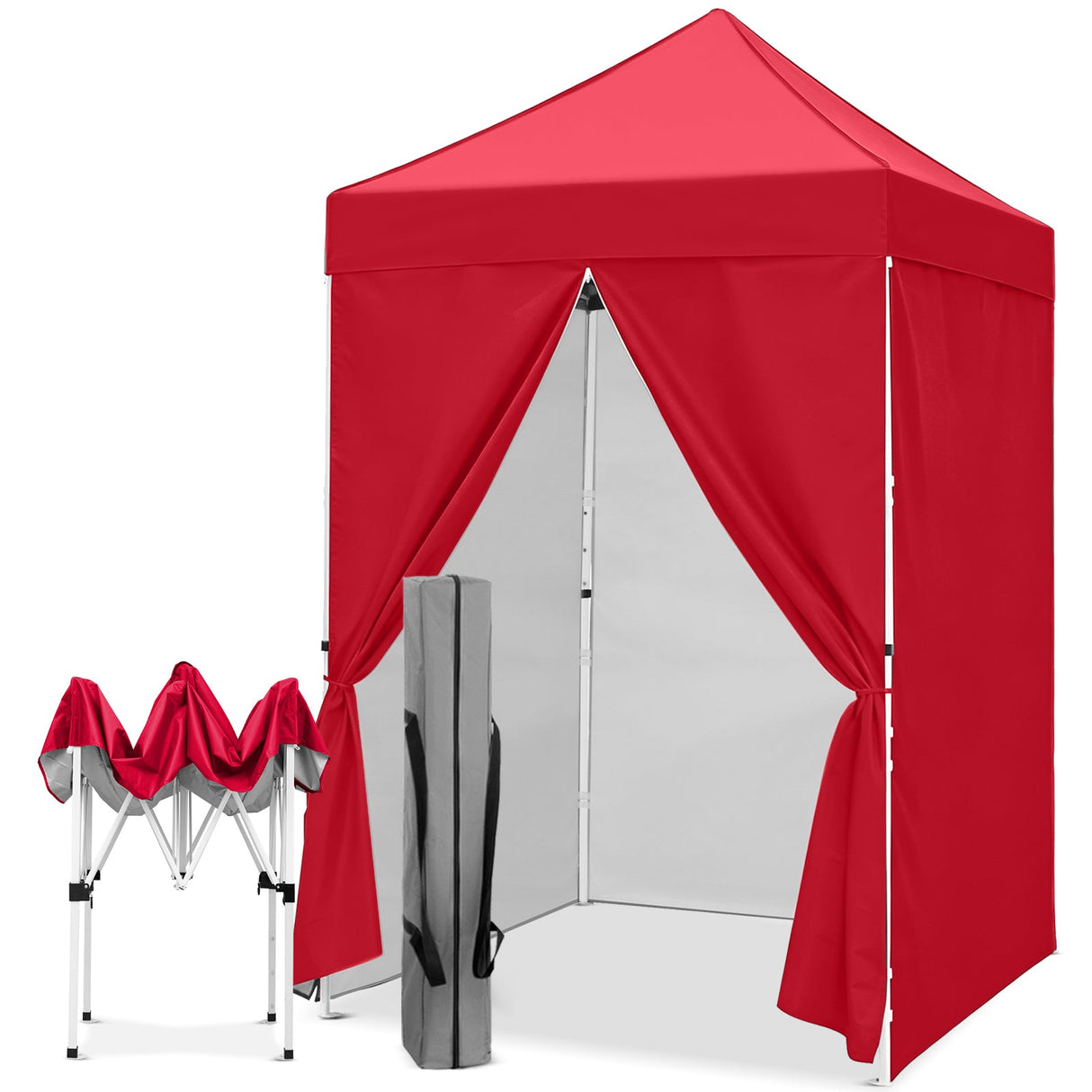 5x5 Instant Canopy with 4-Side Wall Panels - Eagle Peak®