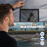 5x5 Instant Canopy with 4-Side Wall Panels - Eagle Peak®