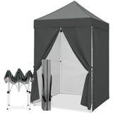 5x5 Instant Canopy with 4-Side Wall Panels - Eagle Peak®