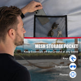 5x5 Instant Canopy with 4-Side Wall Panels - Eagle Peak®