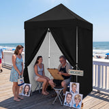 5x5 Instant Canopy with 4-Side Wall Panels - Eagle Peak®