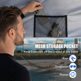 5x5 Instant Canopy with 4-Side Wall Panels - Eagle Peak®