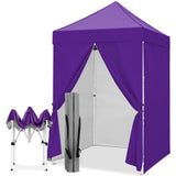 5x5 Instant Canopy with 4-Side Wall Panels - Eagle Peak®