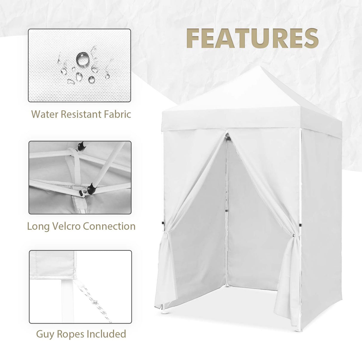 5x5 Instant Canopy with 4 - Side Wall Panels - Eagle Peak Custom Canopy Tent