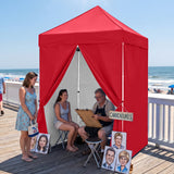 5x5 Instant Canopy with 4-Side Wall Panels - Eagle Peak®