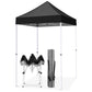 5x5 Pop Up Canopy Tent Instant Straight Leg Outdoor Canopy Easy Set-up - Eagle Peak®