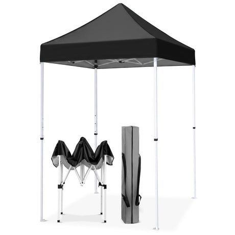5x5 Pop Up Canopy Tent Instant Straight Leg Outdoor Canopy Easy Set-up - Eagle Peak®