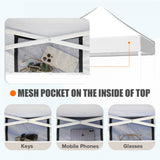5x5 Pop Up Canopy Tent Instant Straight Leg Outdoor Canopy Easy Set - up - Eagle Peak