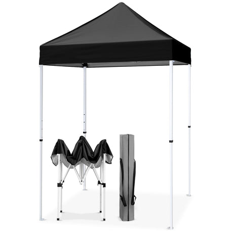 5x5 Pop Up Canopy Tent Instant Straight Leg Outdoor Canopy Easy Set - up - Eagle Peak