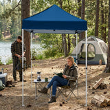 5x5 Pop Up Canopy Tent Instant Straight Leg Outdoor Canopy Easy Set - up - Eagle Peak