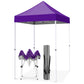 5x5 Pop Up Canopy Tent Instant Straight Leg Outdoor Canopy Easy Set-up - Eagle Peak®