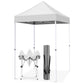 5x5 Pop Up Canopy Tent Instant Straight Leg Outdoor Canopy Easy Set-up - Eagle Peak®