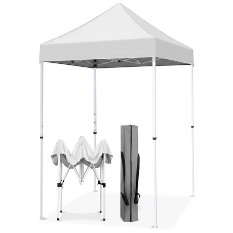 5x5 Pop Up Canopy Tent Instant Straight Leg Outdoor Canopy Easy Set-up - Eagle Peak®