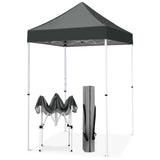 5x5 Pop Up Canopy Tent Instant Straight Leg Outdoor Canopy Easy Set-up - Eagle Peak®