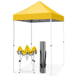 5x5 Pop Up Canopy Tent Instant Straight Leg Outdoor Canopy Easy Set-up - Eagle Peak®