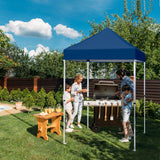5x5 Pop Up Canopy Tent Instant Straight Leg Outdoor Canopy Easy Set - up - Eagle Peak