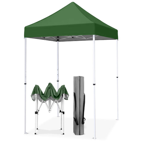 5x5 Pop Up Canopy Tent Instant Straight Leg Outdoor Canopy Easy Set-up - Eagle Peak®