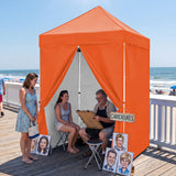 5x5 Pop Up Canopy Tent with 4 Removable Sidewalls - Eagle Peak®