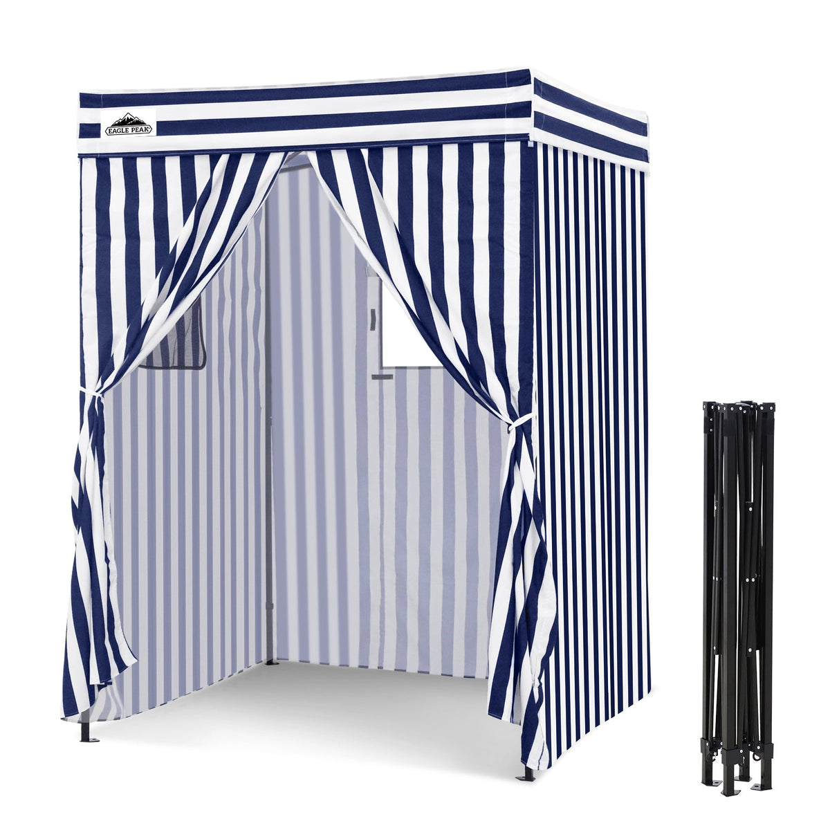 5x5 Pop Up Changing Tent, Flat Top Changing Room - Eagle Peak®