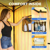 5x5 Pop Up Changing Tent, Flat Top Changing Room - Eagle Peak®