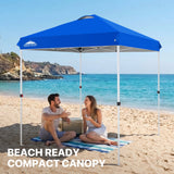 6.6x6.6 Pop Up Canopy Tent - Eagle Peak®