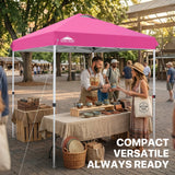 6.6x6.6 Pop Up Canopy Tent - Eagle Peak®