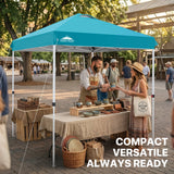 6.6x6.6 Pop Up Canopy Tent - Eagle Peak®