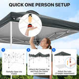 6.6x6.6 Pop Up Canopy Tent - Eagle Peak®