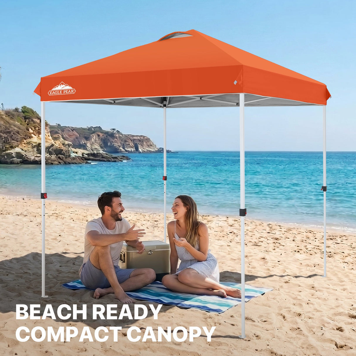6.6x6.6 Pop Up Canopy Tent - Eagle Peak®