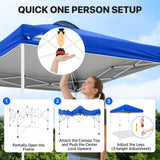 6.6x6.6 Pop Up Canopy Tent - Eagle Peak®