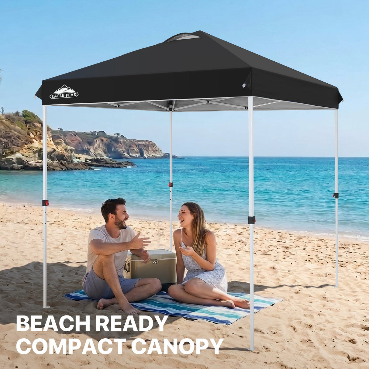 6.6x6.6 Pop Up Canopy Tent - Eagle Peak®