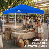 6.6x6.6 Pop Up Canopy Tent - Eagle Peak®