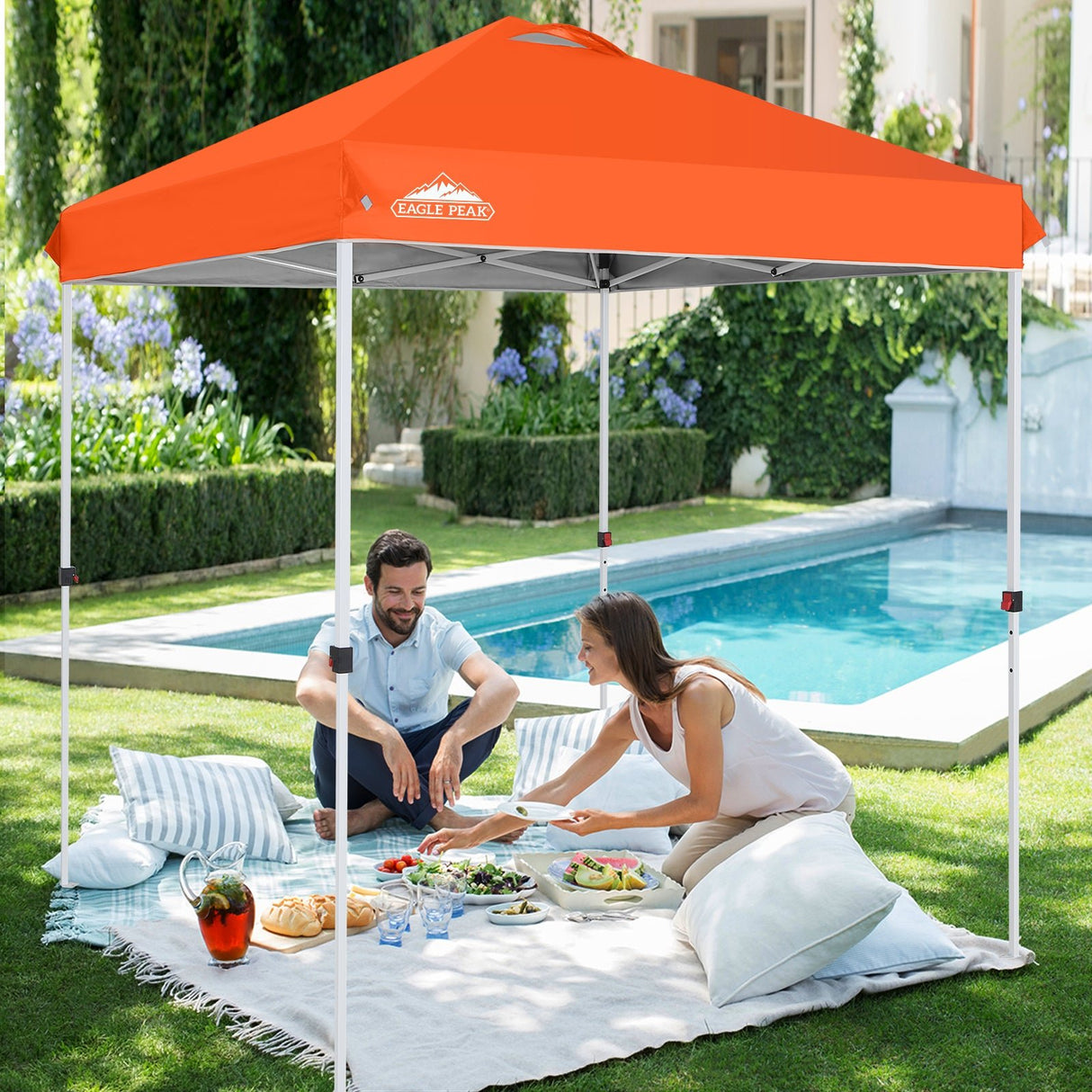 6.6x6.6 Pop Up Canopy Tent - Eagle Peak Custom Canopy Tent