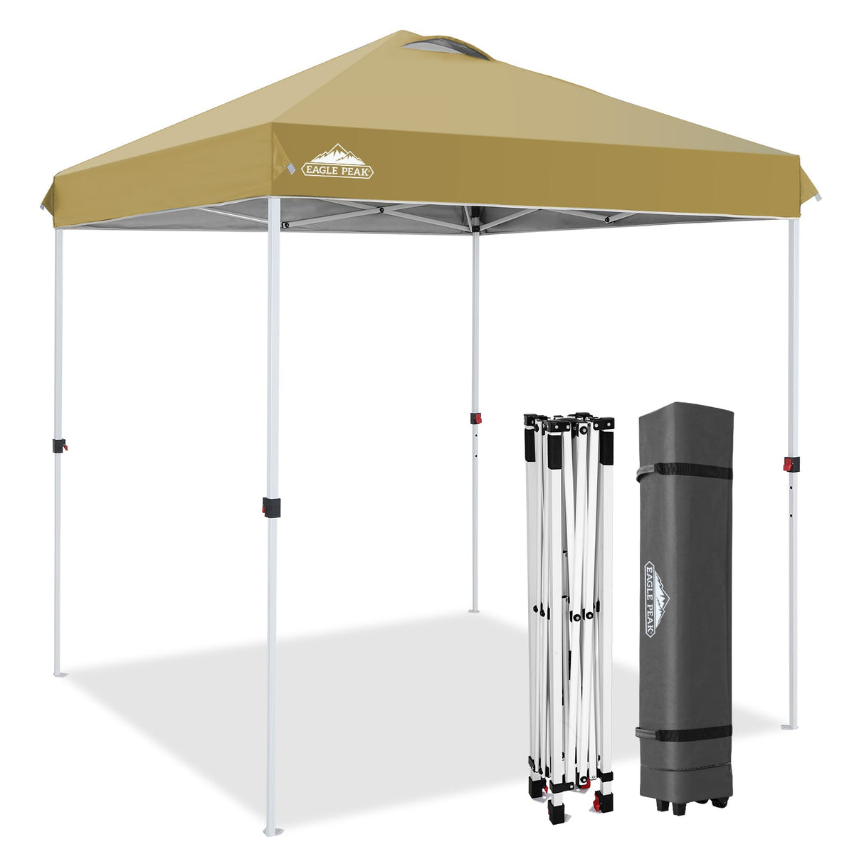 6.6x6.6 Pop Up Canopy Tent - Eagle Peak®