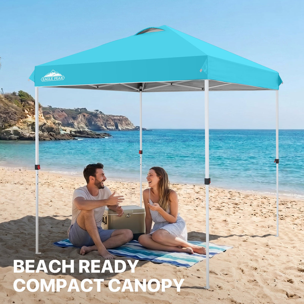 6.6x6.6 Pop Up Canopy Tent - Eagle Peak®