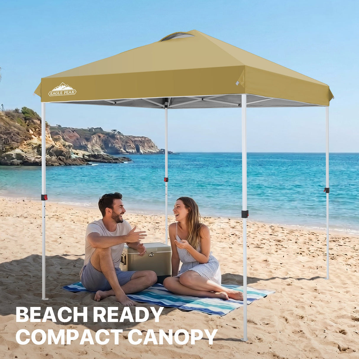 6.6x6.6 Pop Up Canopy Tent - Eagle Peak®